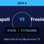 Nhận định Napoli vs Frosinone 01h45 ngày 11/10/2026